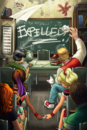 Expelled Escape Room in Hamilton Ontario Poster